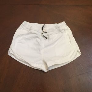 Girls white shorts by Crewcuts